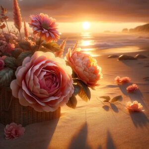 Beach Rose and Peach Peony by Makesy® Type Fragrance Oil