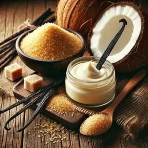 Creamy Vanilla and Coconut Sugar by Makesy Type Fragrance Oil